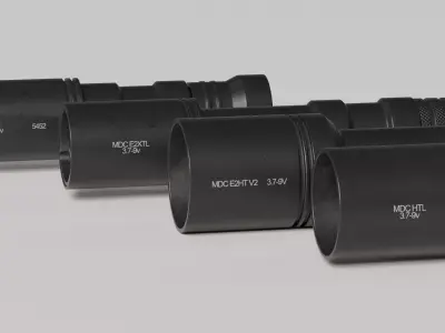 Malkoff Weapon Light Pack Low-poly 3D model