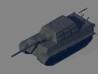 Jagdtiger 3D model