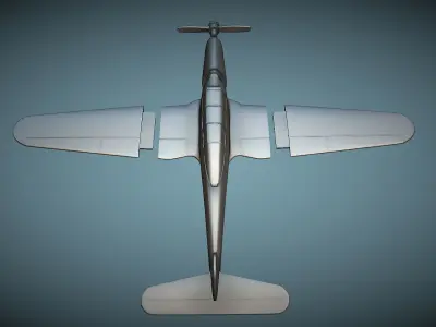 Arado Ar-96 - 3D Printable Model 3D print model