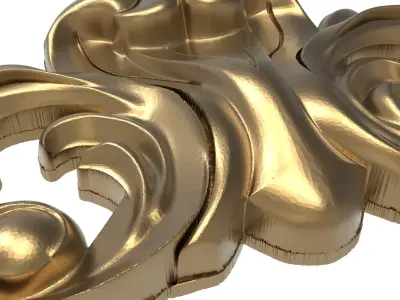  decorative pattern ready for 3D printing 3D model 538