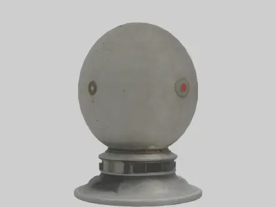 Time Travel Device Mo 1 Low-poly 3D model