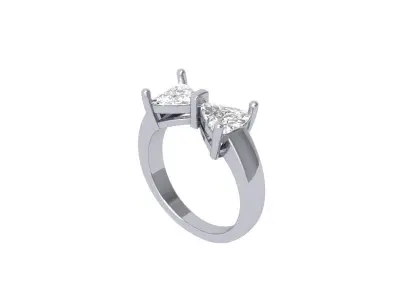 Wedding Ring  3D print model 336