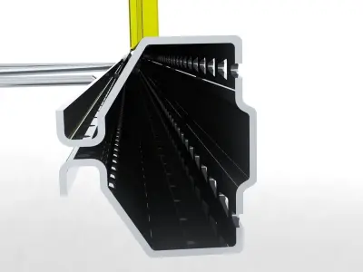 Warehouse Rack 3D model buy