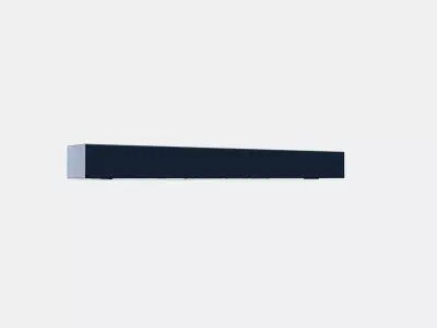 C-Series Soundbar HW-C400 20ch with built in Sub woofer 2023 3D model