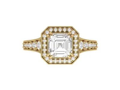 Wedding Ring  3D print model 397