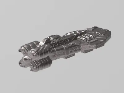 FLEET CORE - SG1 STARVARES CARGO CRUISER 3D print model