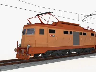  Electric Locomotive FS E424 
