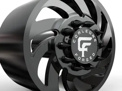 corleone front inverno dually wheel  3D print model