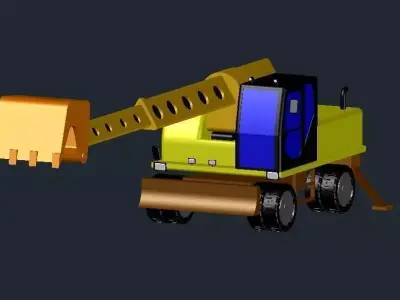 Gradall XL 4300 3D model