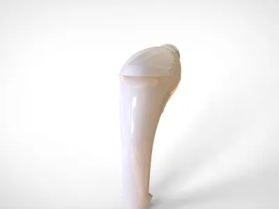 drill hair dryer 3D model