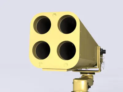 Fletcher Rocket Launcher 3D model