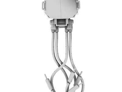 Hub Robot 3D model