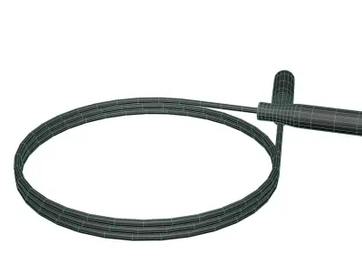 Jump Rope Low-poly 3D model purchase