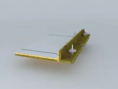 Table for Bench Drill Shopnotes 57 3D model
