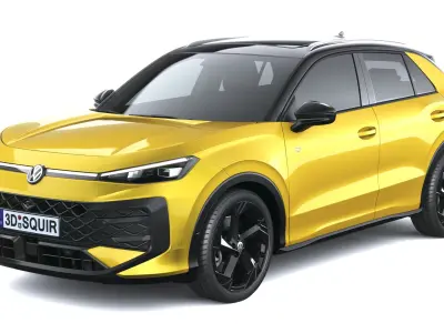 Volkswagen T-Roc R-line 2026 3D model buy