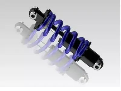 Rear Shock Free 3D model