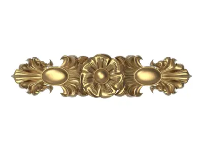 decorative pattern ready for 3D printing 3D model 59