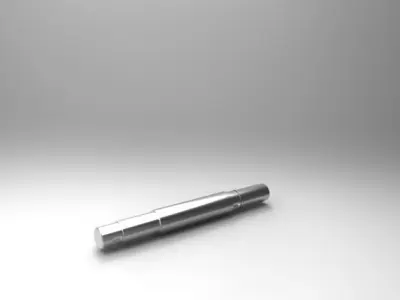 shaft metal tube Free 3D model