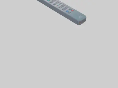 Remote Control model Low-poly 3D model