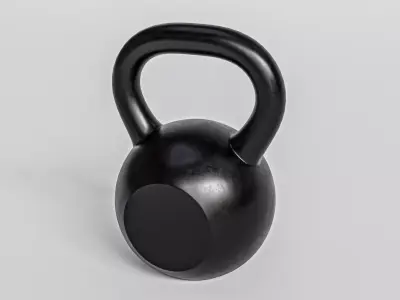 Kettlebell gym 3D model