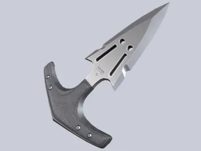 Punch dagger Low-poly 3D model