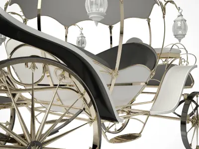 Carriage cinderella 3D model