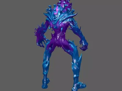 Creature 3D model 12