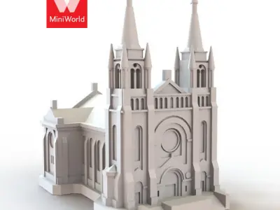 Sioux Falls Cathedral - South Dakota Free 3D model