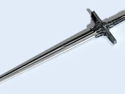 Ancient Sword Low-poly 3D model buy