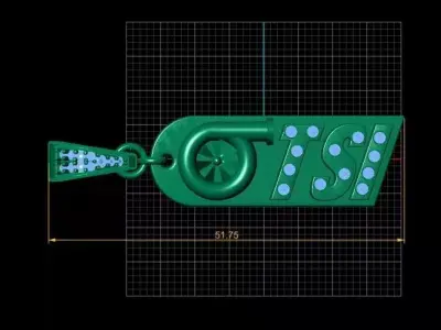 Luxury 14K Gold 3D print model