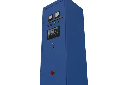 Electric Control Panel 3D model get