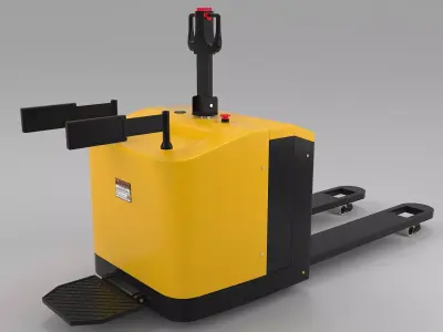 Pallet truck electric 1 3D model