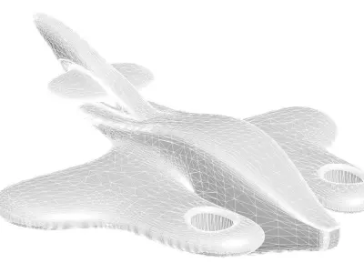 Aircraft 17 3D model