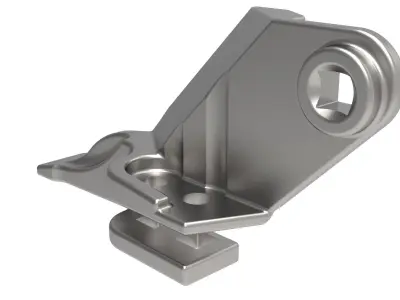 Lateral tooth 332-4390 JCB 3CX 3D model