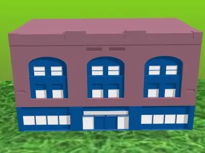 Helicopter HD Model 3D model