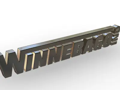 winnebago logo 3D model by 3dlogoman from CGTrader
