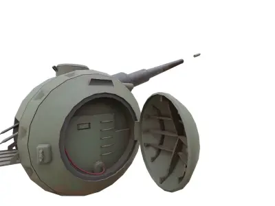 ball tank Free low-poly 3D model