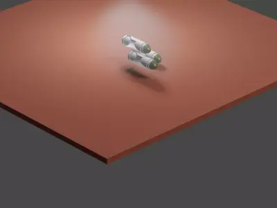 Proiettili aperti 3D model