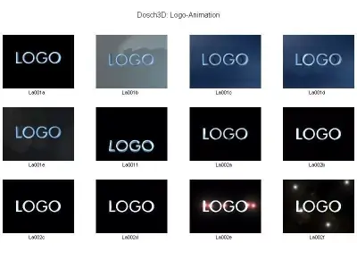 logos animated Free 3D model