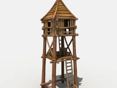 Guard Tower 3D model purchase