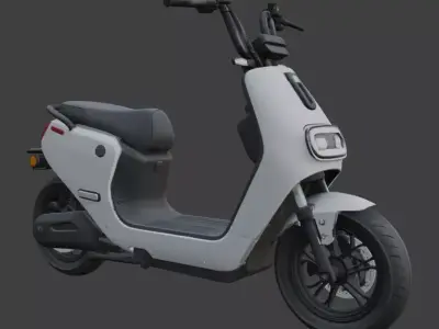 Electric Scooter 3D Model 3D model get