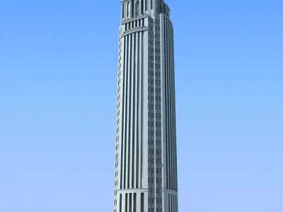 City Tower Building 77 3D model