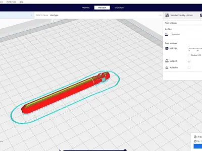 Mark 48 Torpedo 3D print model