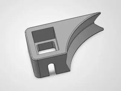 Ducati Scrambler Gear indicator Mount  3D model