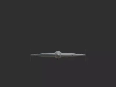 Shahed 136 drone 3D model