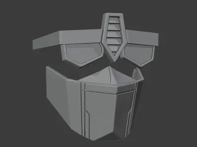 Bishoujo Optimus Prime costume parts 3D print model