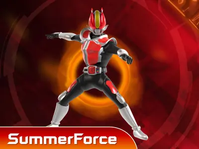 Kamen Rider Den-O - Kamen Rider 3D model