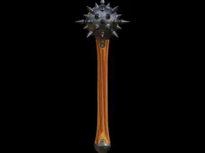 Battle mace 3D model