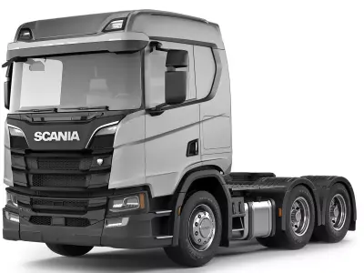 Truck R580 6x4 2019 3D model
