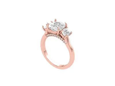 Cushion Ring 3D print model 12